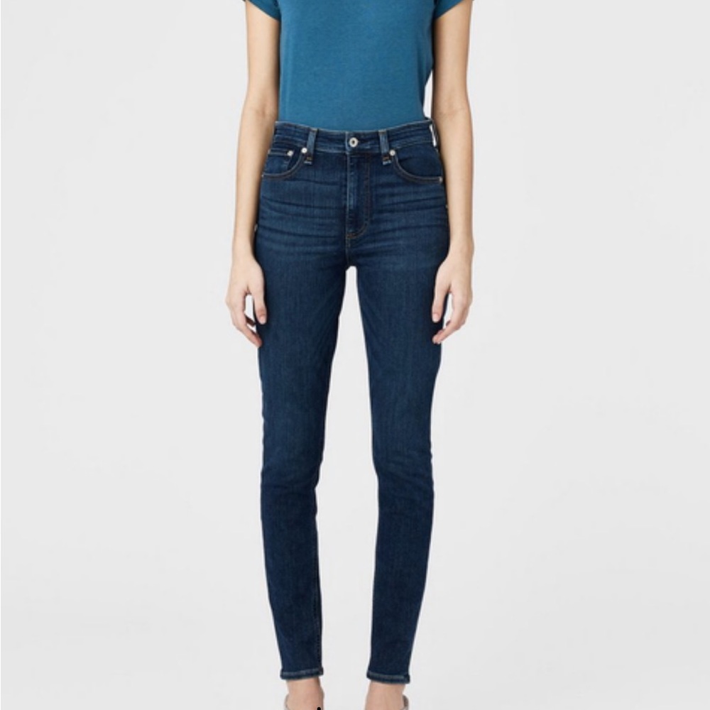 Rag & Bone Nina High Rise Skinny Jeans, Size 24, EUC